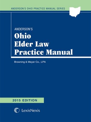 cover image of Anderson's Ohio Elder Law Practice Manual